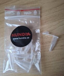 Tub med lock transparent 0,5ml, 10-pack