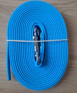 Koppel i Hexa, 4m, klarblå 10mm bred